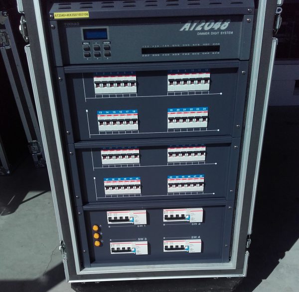Dimmerrack, 48x3kw