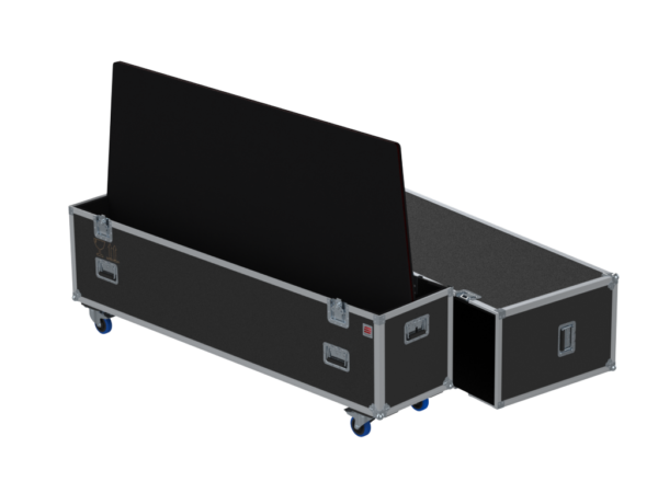 Display Flight Case PRO 1-2 Screen 80"